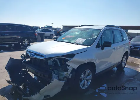 2015 Subaru Forester 2.5I from USA, damaged, VIN JF2SJABC6FH419176